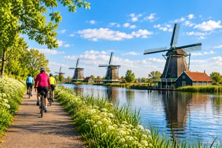 Netherlands Tulip Bike & Barge Tour