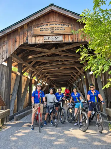 Vermont Lamoille Valley Rail Trail Bike Tour