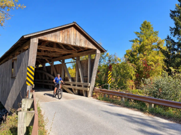 Vermont Lamoille Valley Rail Trail Bike Tour