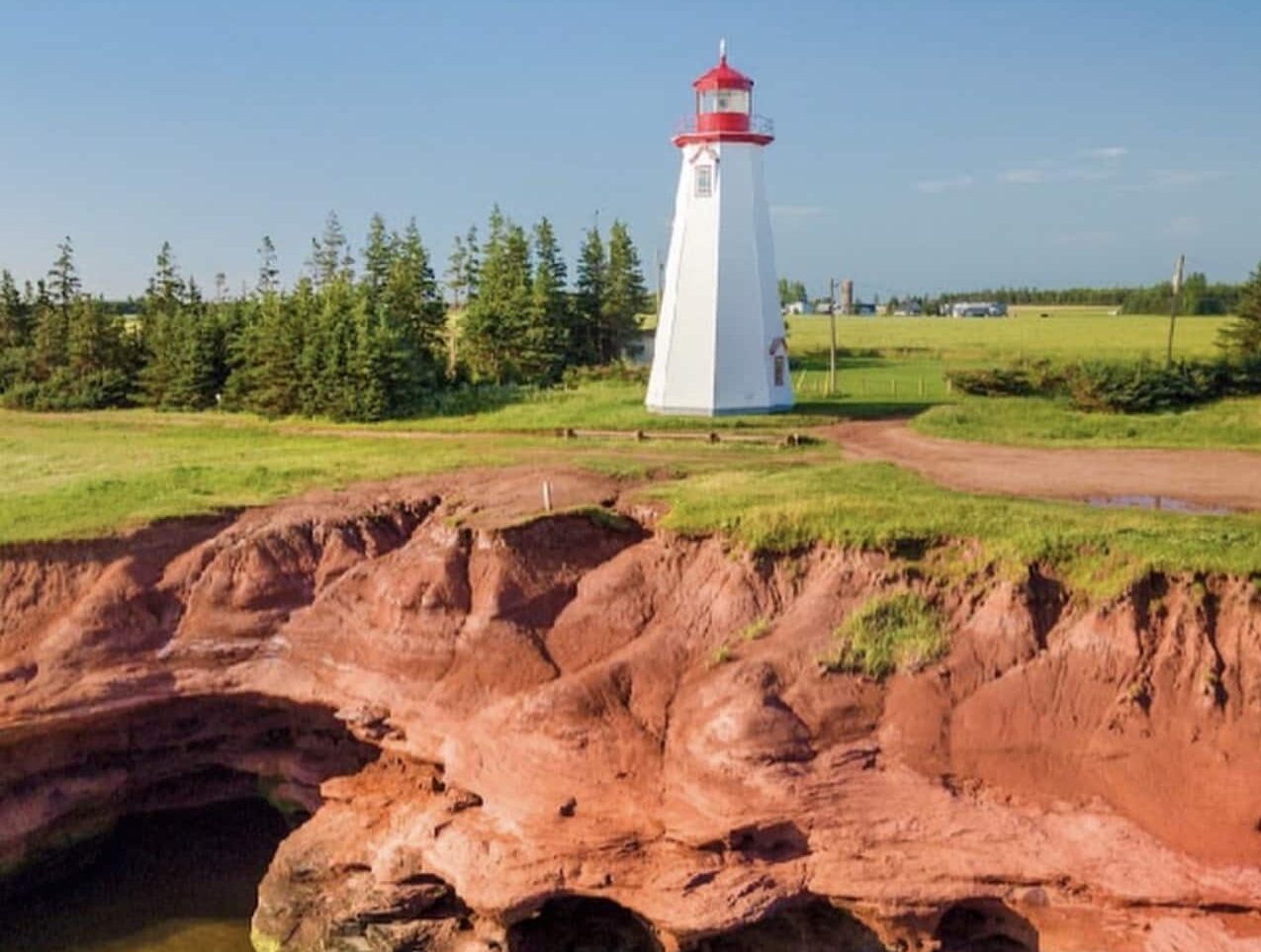 Lighthouses on PEI bike tour